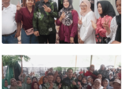 H. Edison Di Gruduk Emak-emak, 2 DESA Siap Menangkan  Pasangan EDISON -SUMARNI