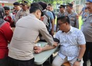 Subsatgas Si Dokes Polres Muara Enim Periksa Kesehatan Para Personil, Siapkan Kondisi Prima Petugas